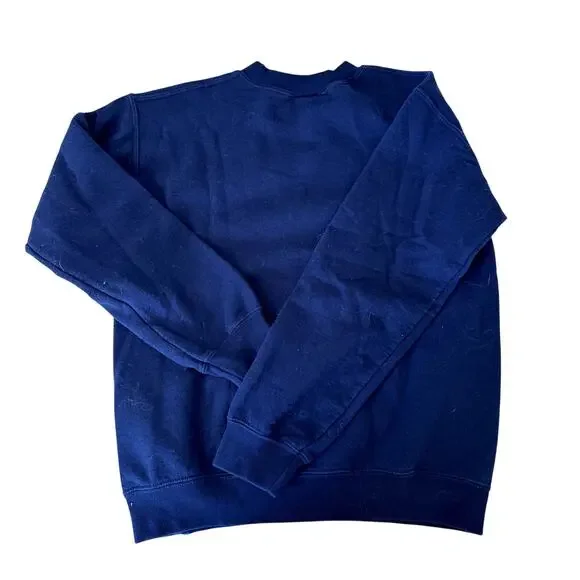 Vintage Marushka Handprints Navy Unisex Lighthouse Sweatshirt Size Small - Picture 5 of 5